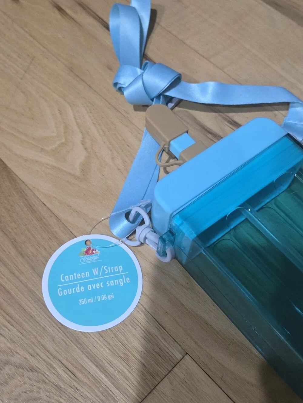Dollar Tree Popsicle Water Cup Canteen Turquoise